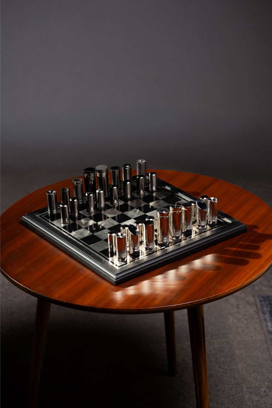 Ajedréz de plata mediano