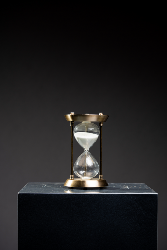 Reloj de Arena con base