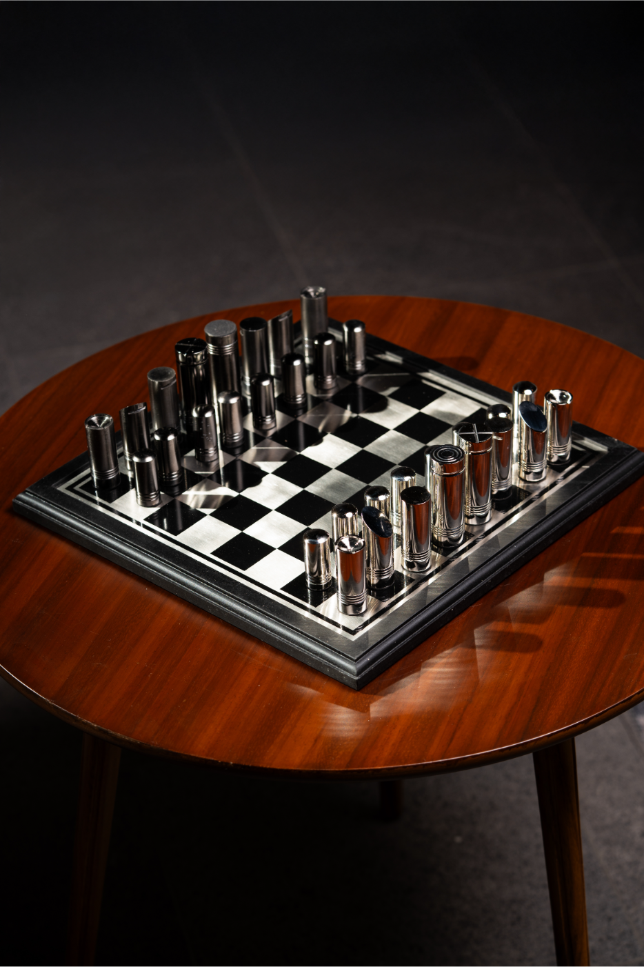 Ajedréz de plata mediano