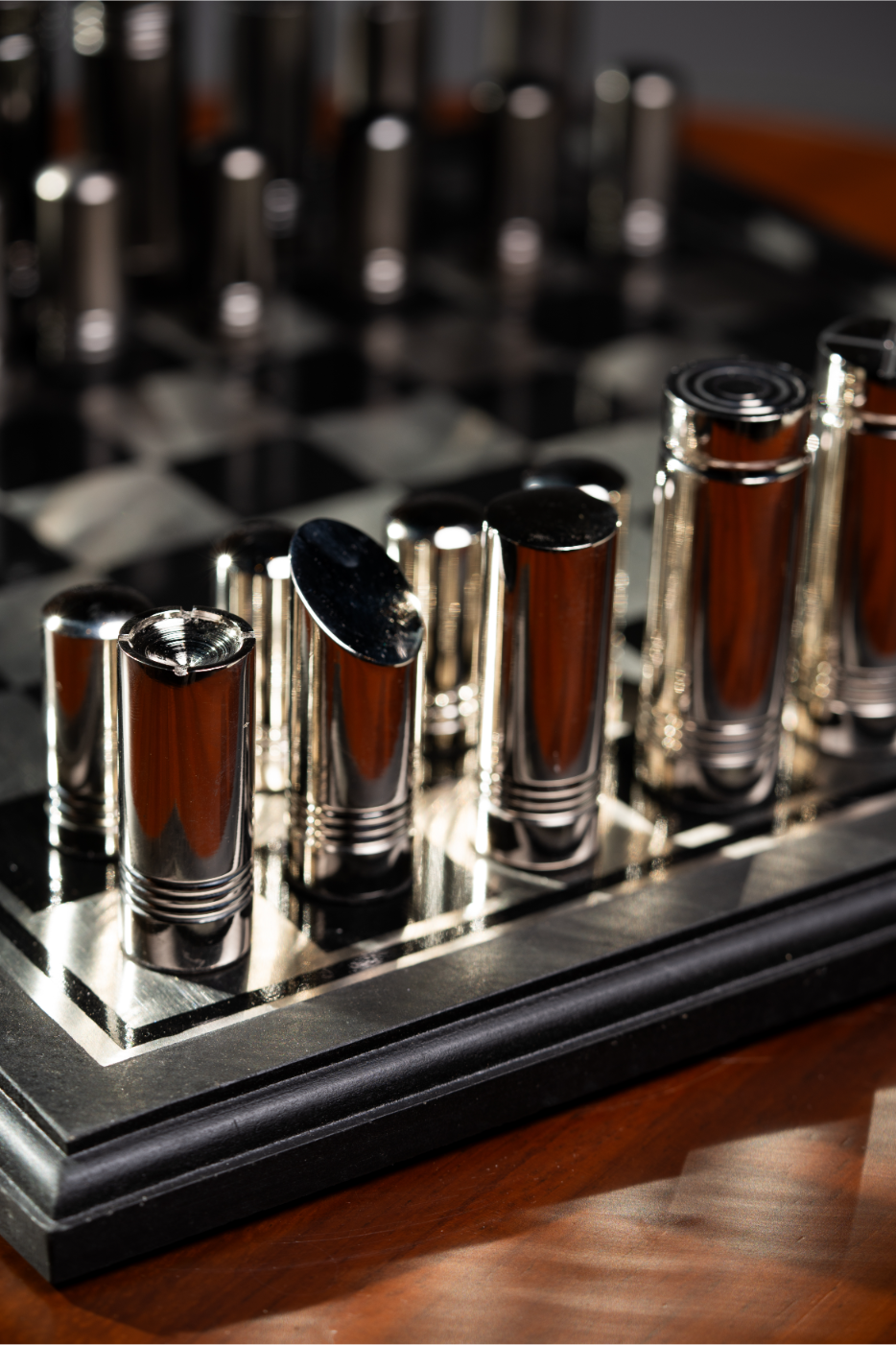 Ajedréz de plata mediano