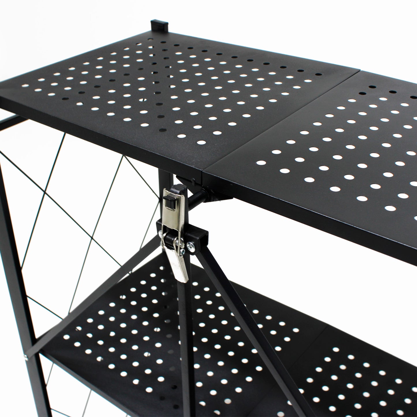 Estantería metálica plegable 3 niveles