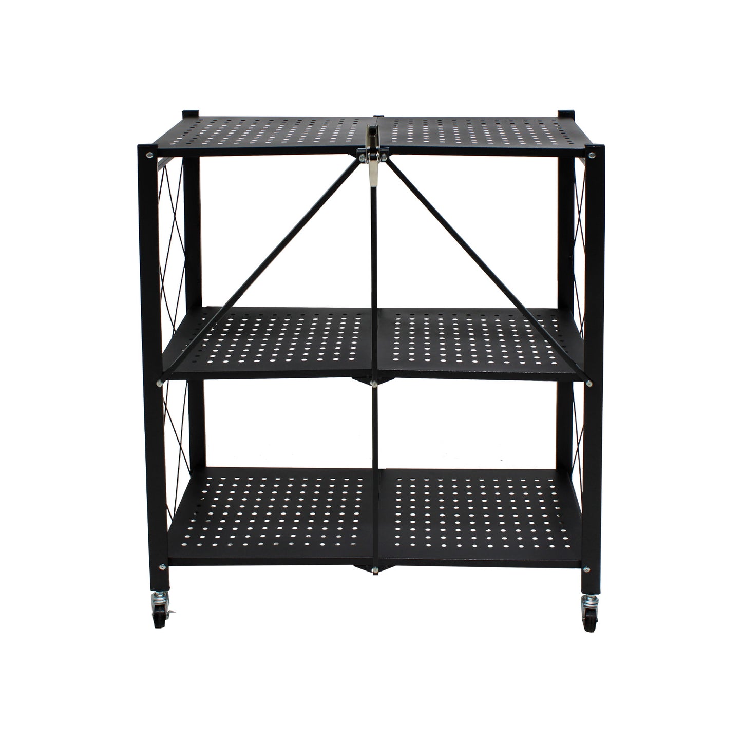 Estantería metálica plegable 3 niveles