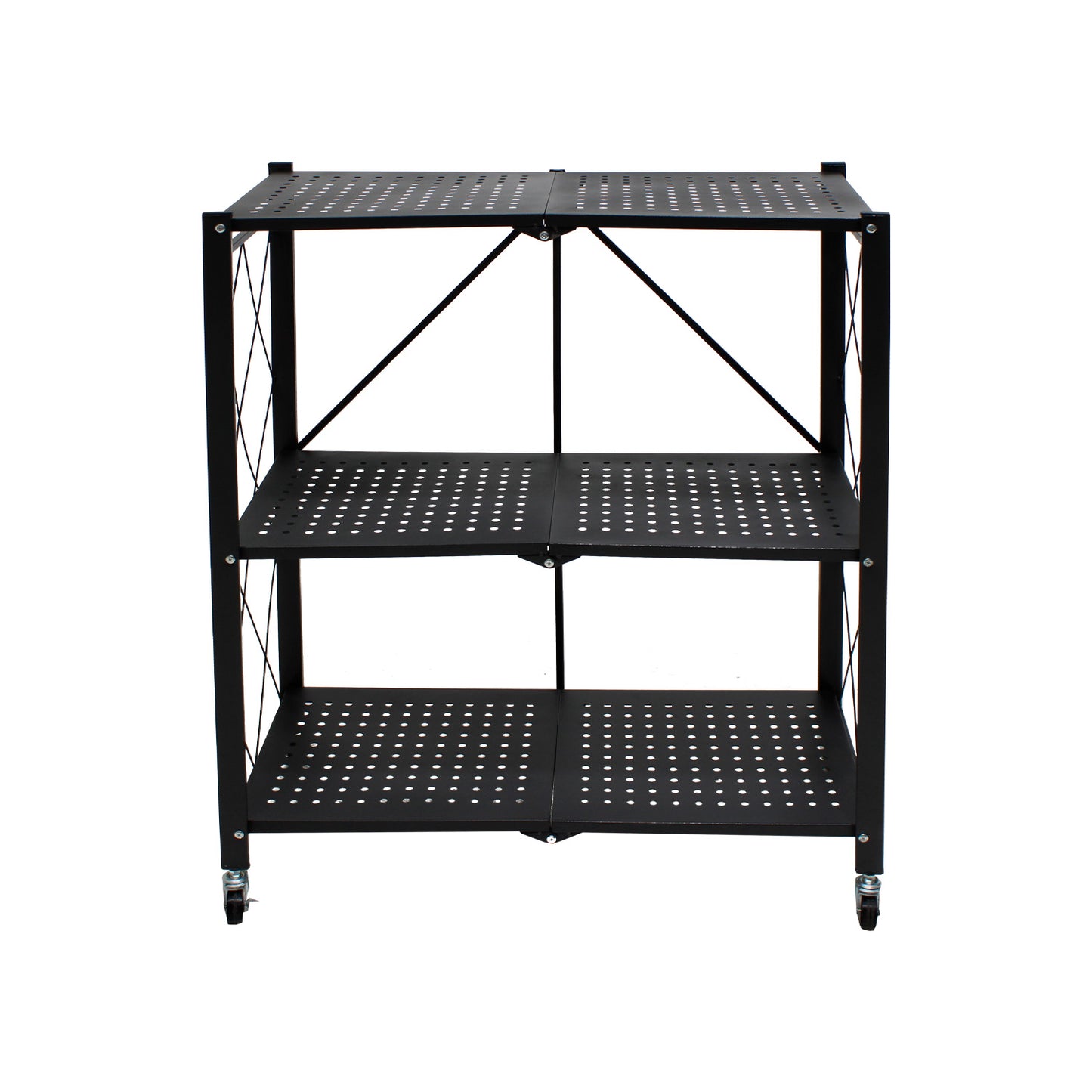 Estantería metálica plegable 3 niveles