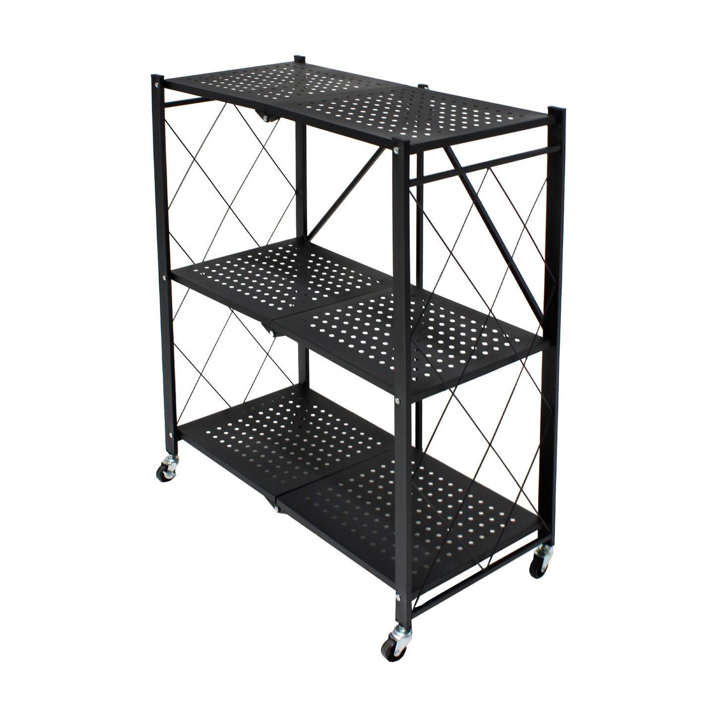 Estantería metálica plegable 3 niveles